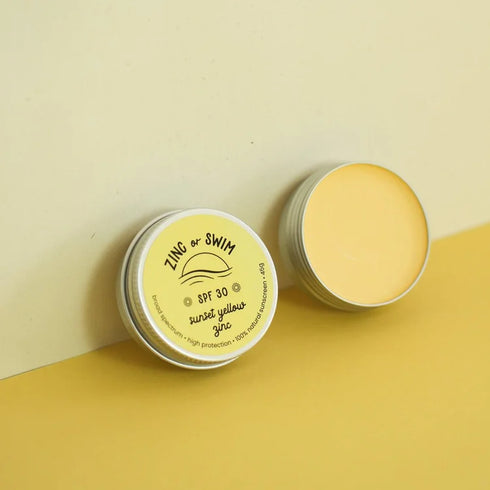 ZINC/SWIM Sunset Yellow Zinc SPF30 45g-Zinc Or Swim-Matakana Pharmacy