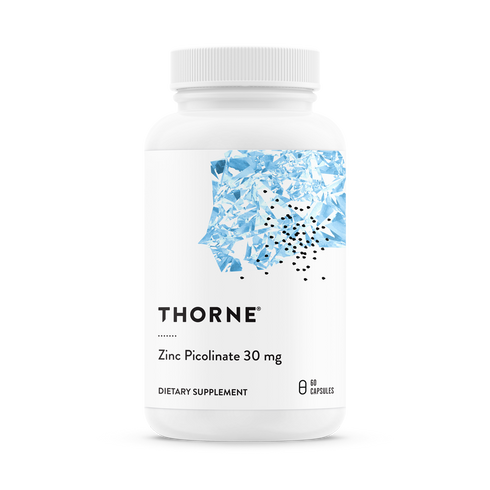 Zinc Picolinate 30mg 60 Capsules-Thorne-Matakana Pharmacy