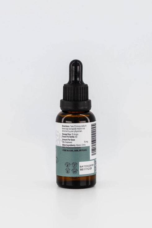 Zinc Drops 30ml | Pure Vitality
