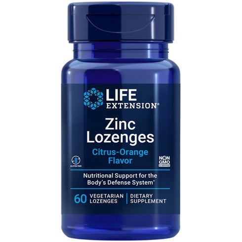 Zinc Lozenges 60-Life Extension-Matakana Pharmacy
