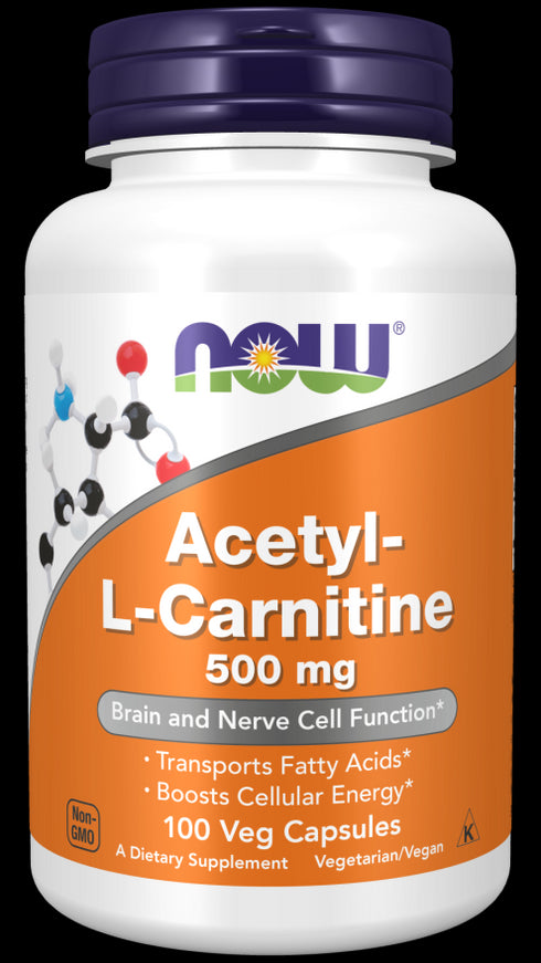Image of Acetyl-L-Carnitine 500 mg 100vcaps