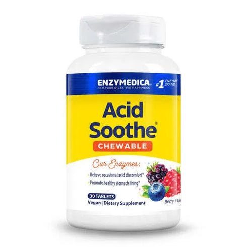 Image of Acid Soothe Chewable Berry 30 chewable tabs