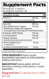 Image of Adult Sinus Support 72vcaps supplement facts