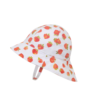 Image of Baby Girls Alva Legionnaire Hat White Large