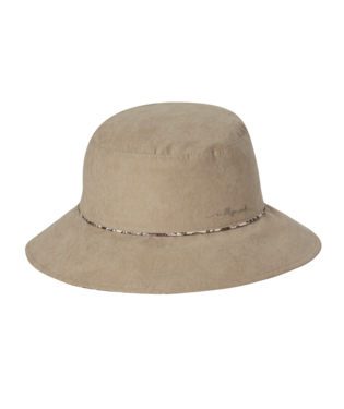 Image of Girls Amber Ponytail Hat Small reverse side