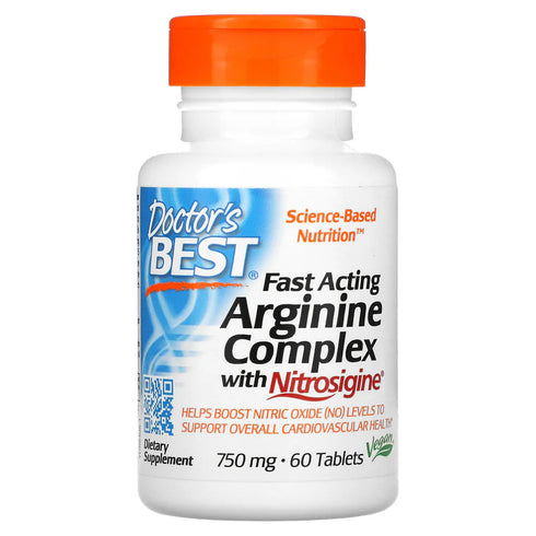 Image of Fast Acting Arginine Complex with Nitrosigine 60tabs
