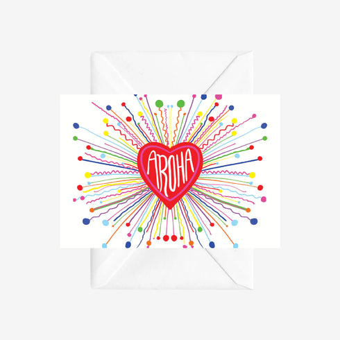 Aroha Heart Card-Lissy & Rudi-Matakana Pharmacy