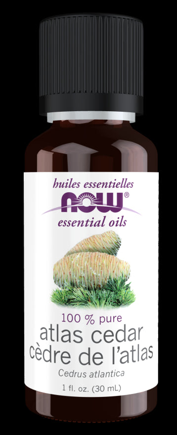 Image of NOW Pure ATLAS CEDAR OIL (Cedrus Atlantica) 30ml