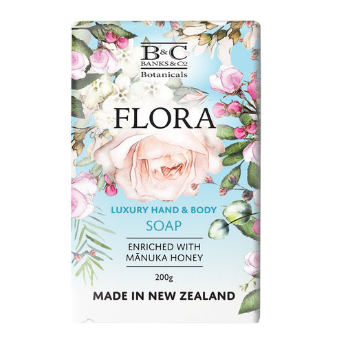 Image of Flora Luxury Soap 200g