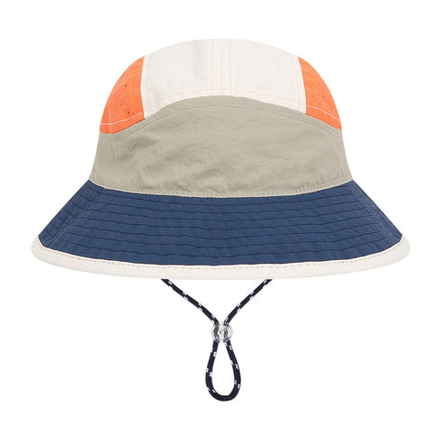 Kooringal Baby Boy Bucket Hat Heysen in Blue, front