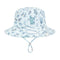 Kooringal Baby Boy Bucket Hat Ningaloo in Blue, front