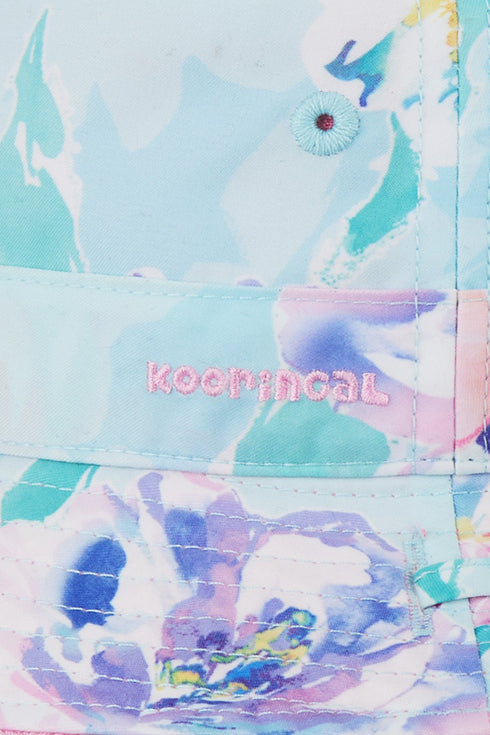 Kooringal Baby Girl Bucket Hat Blush in Mint, view 3