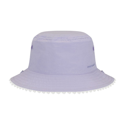 Kooringal Baby Girl Bucket Hat Crystal in Purple, view 2