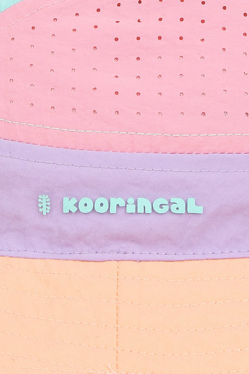 Kooringal Baby Girl Bucket Hat Murphy in Multi, view 3