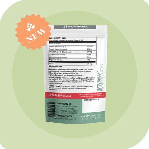 ModeraFlam 60 Capsules-Matakana Pharmacy