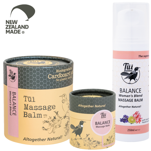 TUI Massage Balm Womans Blend 250ml-Tui Balms-Matakana Pharmacy