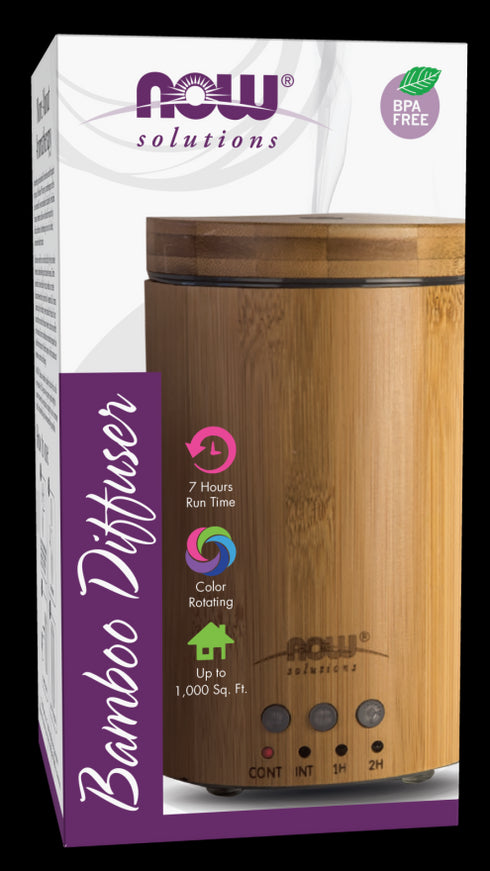 Image of Real Bamboo Ultrasonic Oil Diffuser