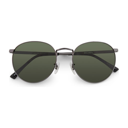 Wollumbin Bangalow gunmetal frame, three-quarter view