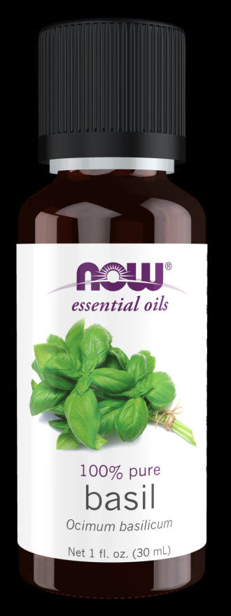 Image of NOW Pure BASIL OIL (Ocimum Basilicum) 30ml