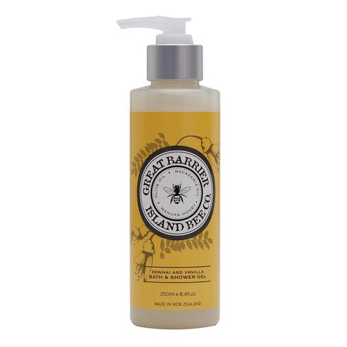 Image of Kowhai and Vanilla Bath & Shower Gel 250ml