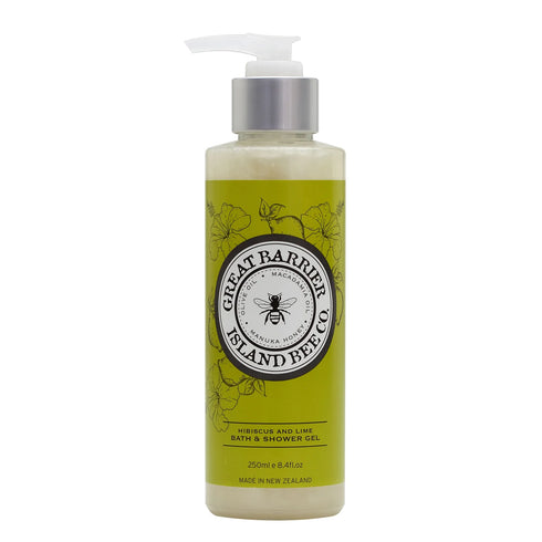 Image of Hibiscus and Lime Bath & Shower Gel 250ml