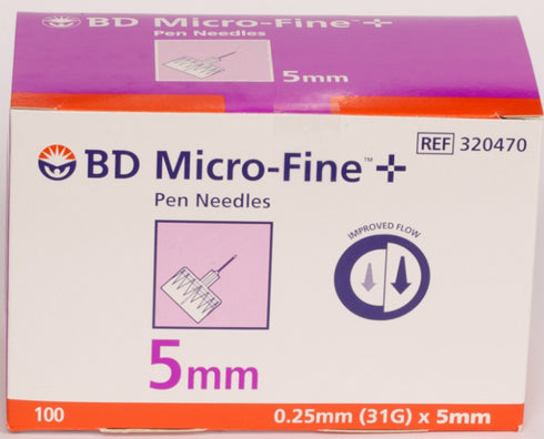 Image of BD 5mm needles