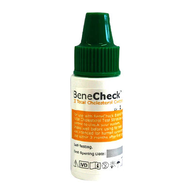 Image of benecheck cholesterol control solution for meter