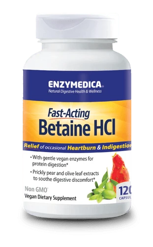 Image of Betaine HCL 120vcaps