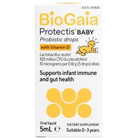 Image of BioGaia Protectis Baby Probiotic Drops Vit D