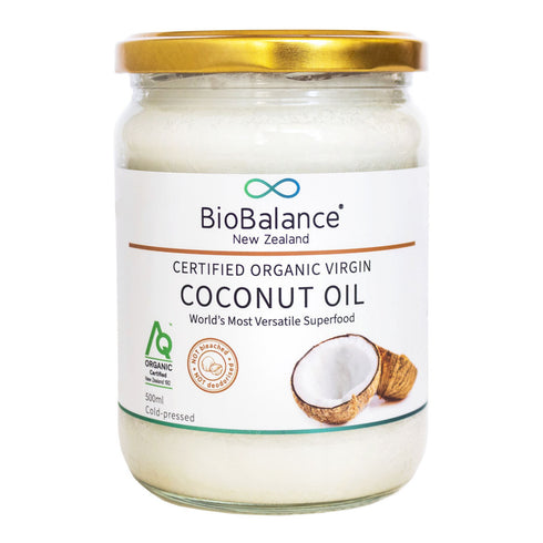 BioBalance Virgin Coconut Oil Org 500ml Matakana Pharmacy