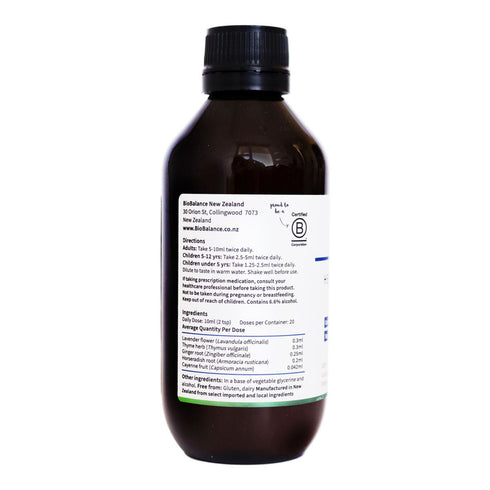 Image of BioBalance Herbal Chest Care directions