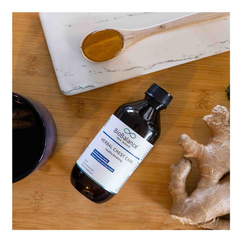 Image of BioBalance Herbal Chest Care on table