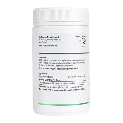 BioBalance Slippery Elm Powder 250g Matakana Pharmacy