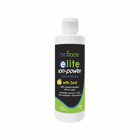 BioTrace Elite Electrolytes with Zest 240ml-Matakana Pharmacy