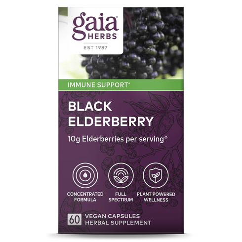 Image of Black Elderberry 60vcaps box