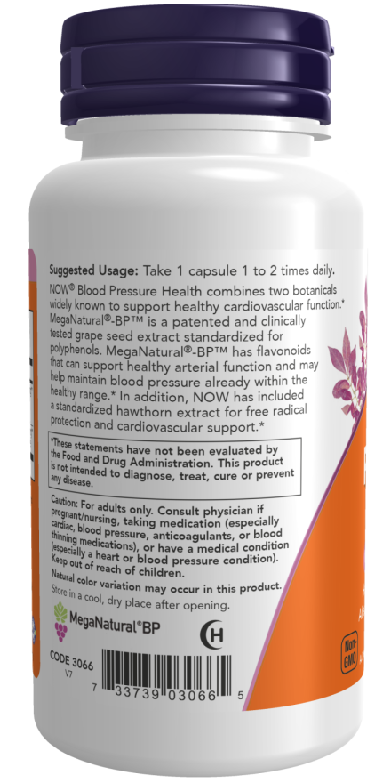 Image of Blood Pressure Health 90vcaps suggested usage