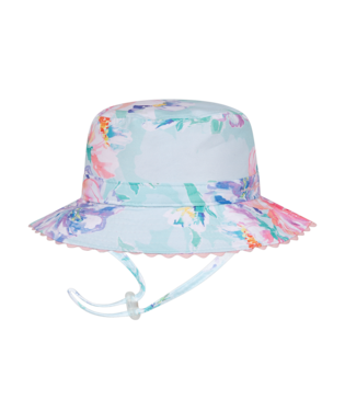 Imagew of Baby Girls Blush Bucket Hat Mint Large