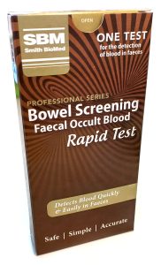 Image of bowel screening test