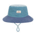 Kooringal Boy's Bucket Hat Swell in Denim Blue, front