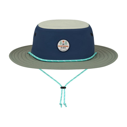 Kooringal Boy's Wide Brim Hat Cougal in Sage, front
