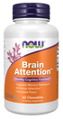 Image of Brain Attention, Natural Chocolate Flavor 60 Chew. Tabs