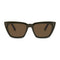 Wollumbin Brunswick women's sunglasses, forest frame with brown polarised lens, front