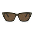 Wollumbin Brunswick women's sunglasses, forest frame with brown polarised lens, front