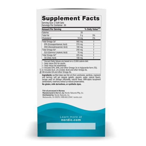 NORDIC Complete Omega 60s/g-Nordic Naturals-Matakana Pharmacy