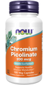 Image of Chromium Picolinate 200mcg 100caps