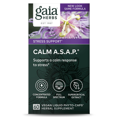 Image of Calm ASAP 30vcaps box