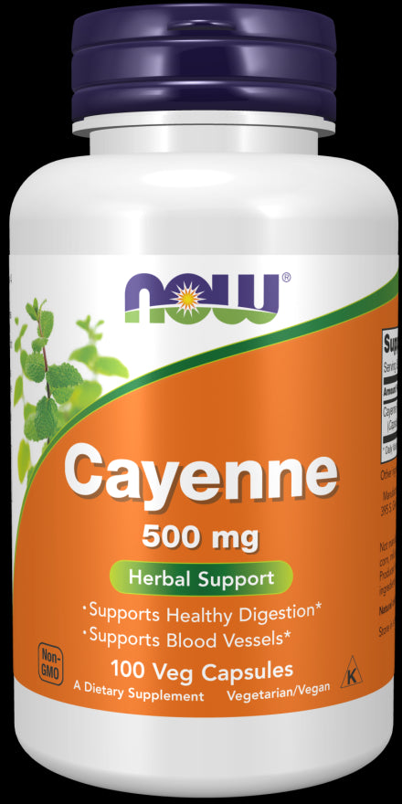 Image of Cayenne, 500mg 100vcaps