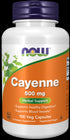 Image of Cayenne, 500mg 100vcaps