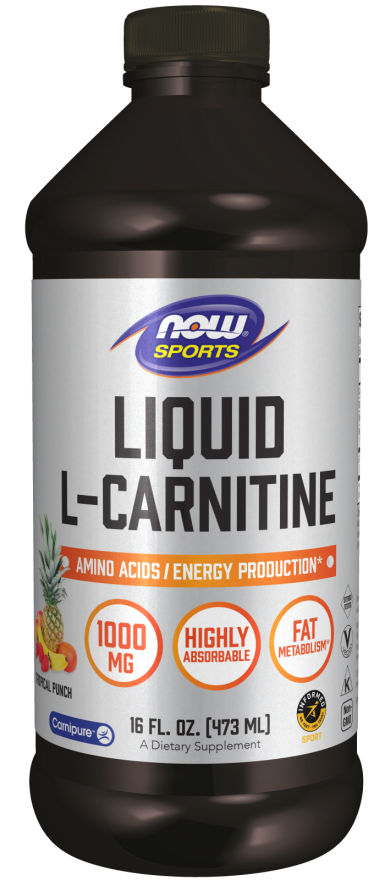 Image of L-Carnitine Liquid Tropical Punch Flavor 1000mg 473ml