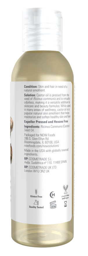 Image of Castor Oil Liquid 473ml ingredients